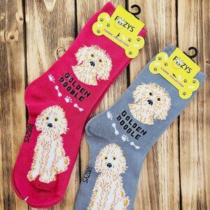 Unisex Canine Foozys Socks - Golden Doodle